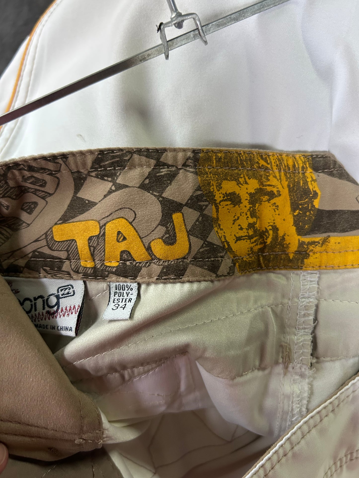 Y2K Billabong Taj Burrows Signature Boardshorts - Size 34