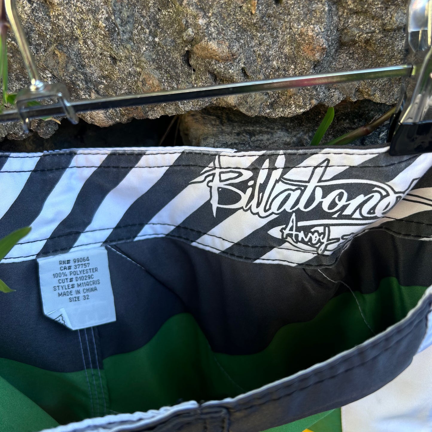 Y2K Andy Irons Signature Billabong Boardshorts - Size 32