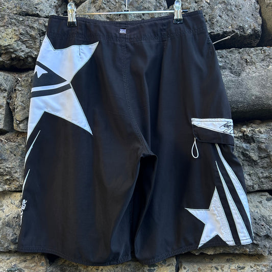Y2K Kelly Slater Signature Quiksilver Boardshorts - Size 30