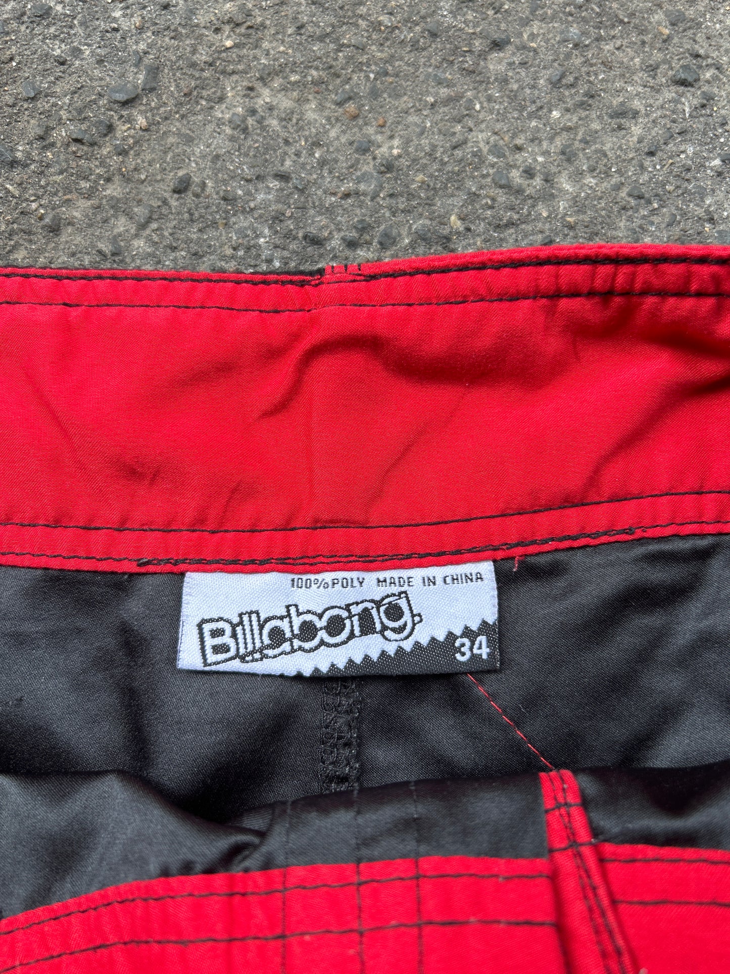 Vintage Andy Irons Style Billabong Boardshorts W34’