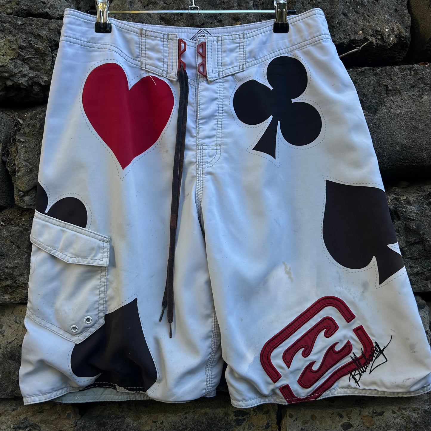 Y2K Andy Irons Signature Billabong Boardshorts - Size 32