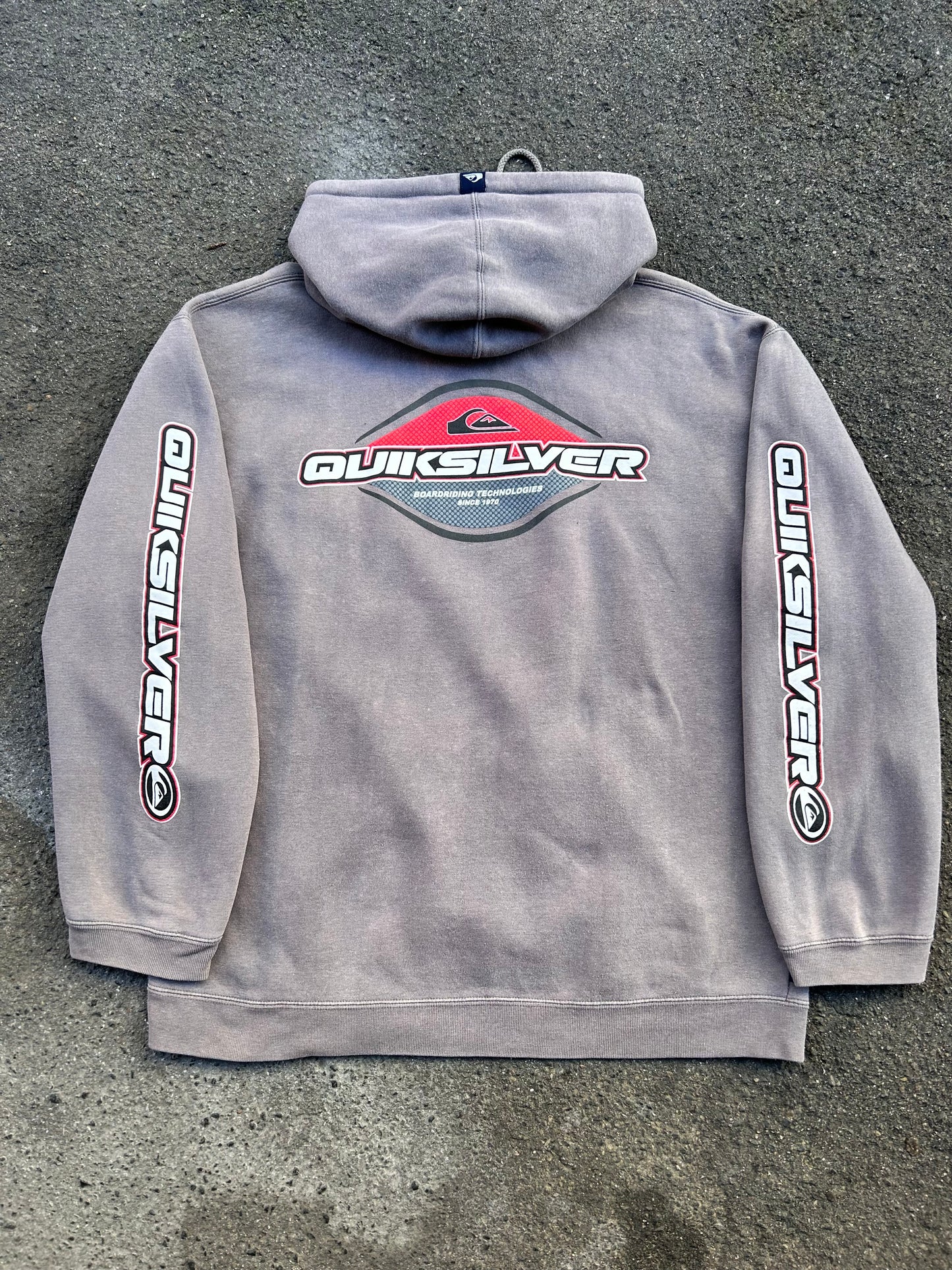 Vintage Quiksilver quad hit hoodie grail