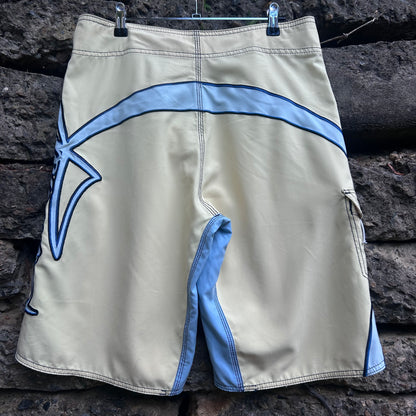 Y2K Mark Occhilupo Signature Billabong Boardshorts - Size 32