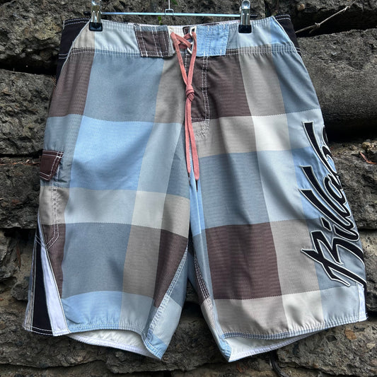 Y2K Mark Occhilupo Signature Billabong Boardshorts - Size 33