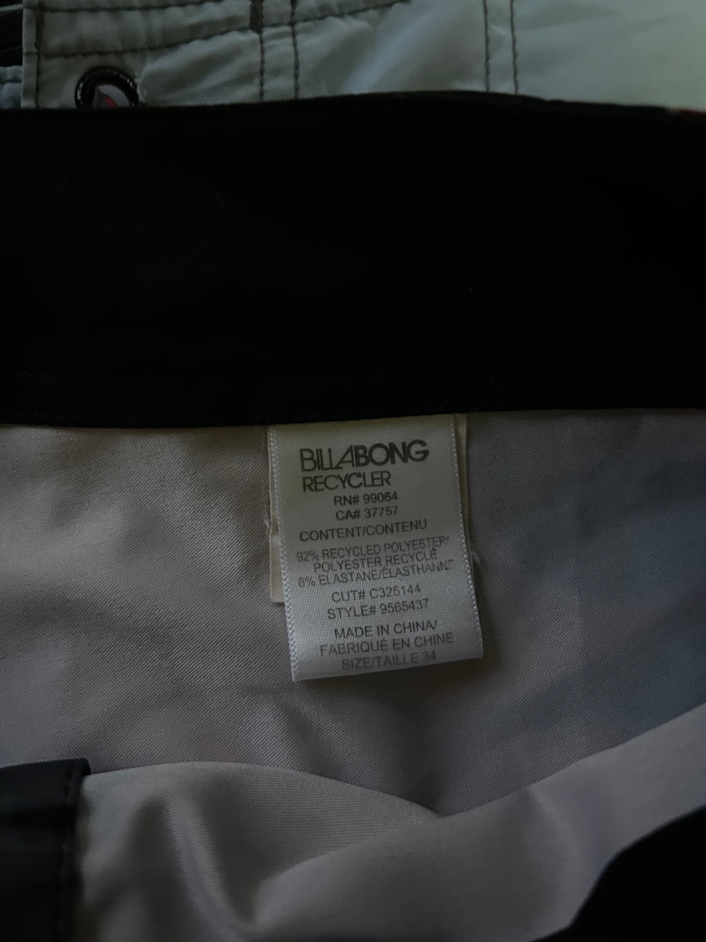 Y2K Billabong Andy Irons Boardshorts - Size 34
