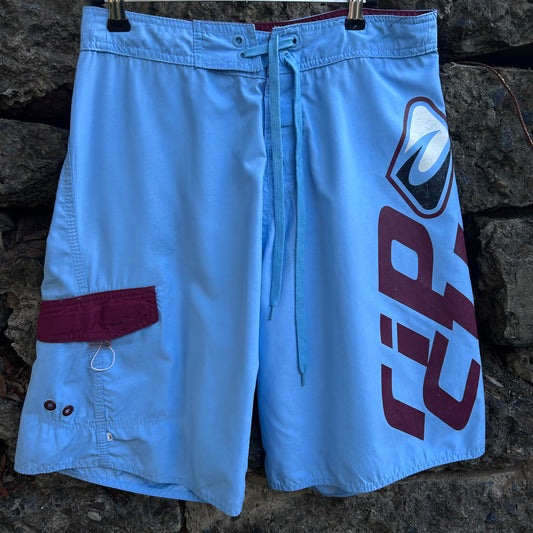 Y2K RipCurl Boardshorts - Size 30
