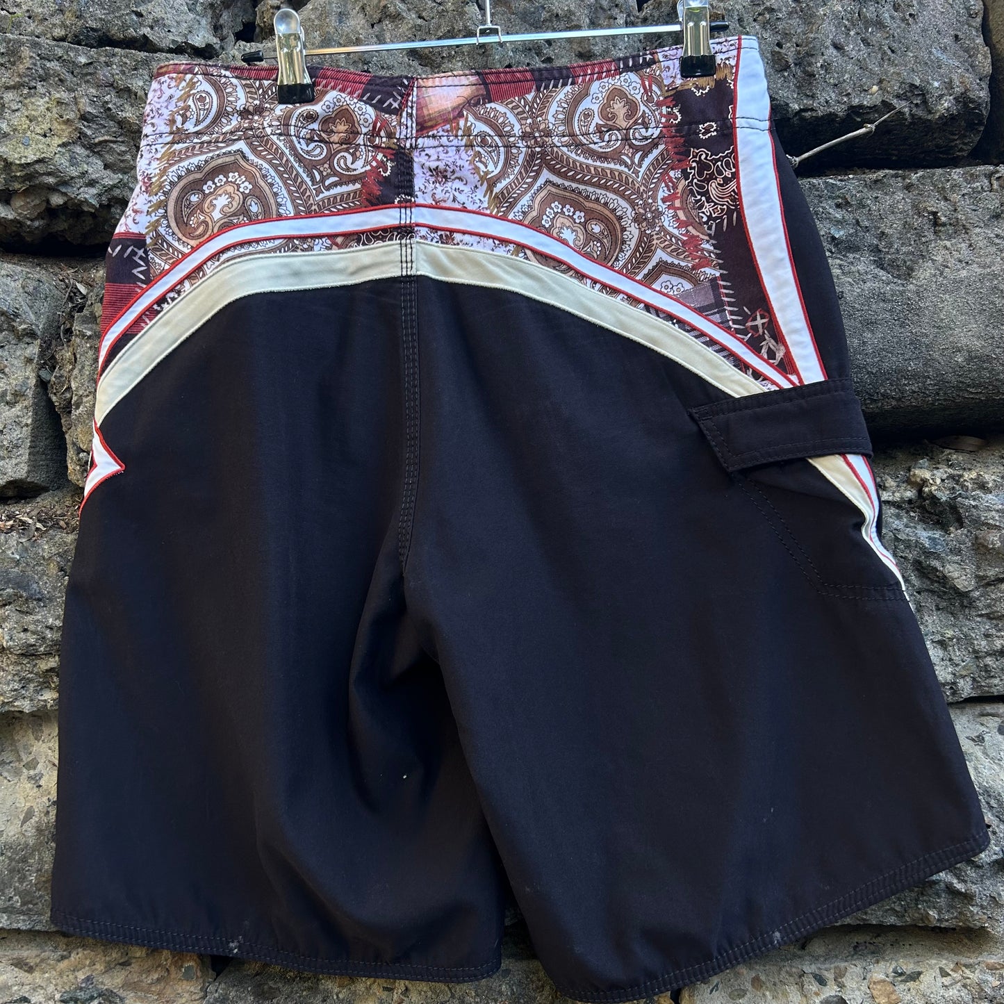 Y2K Mark Occhilupo Signature Billabong Boardshorts - Size 32