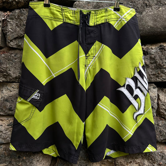Vintage Joel Parkinson Signature Billabong Boardshorts - Size 34