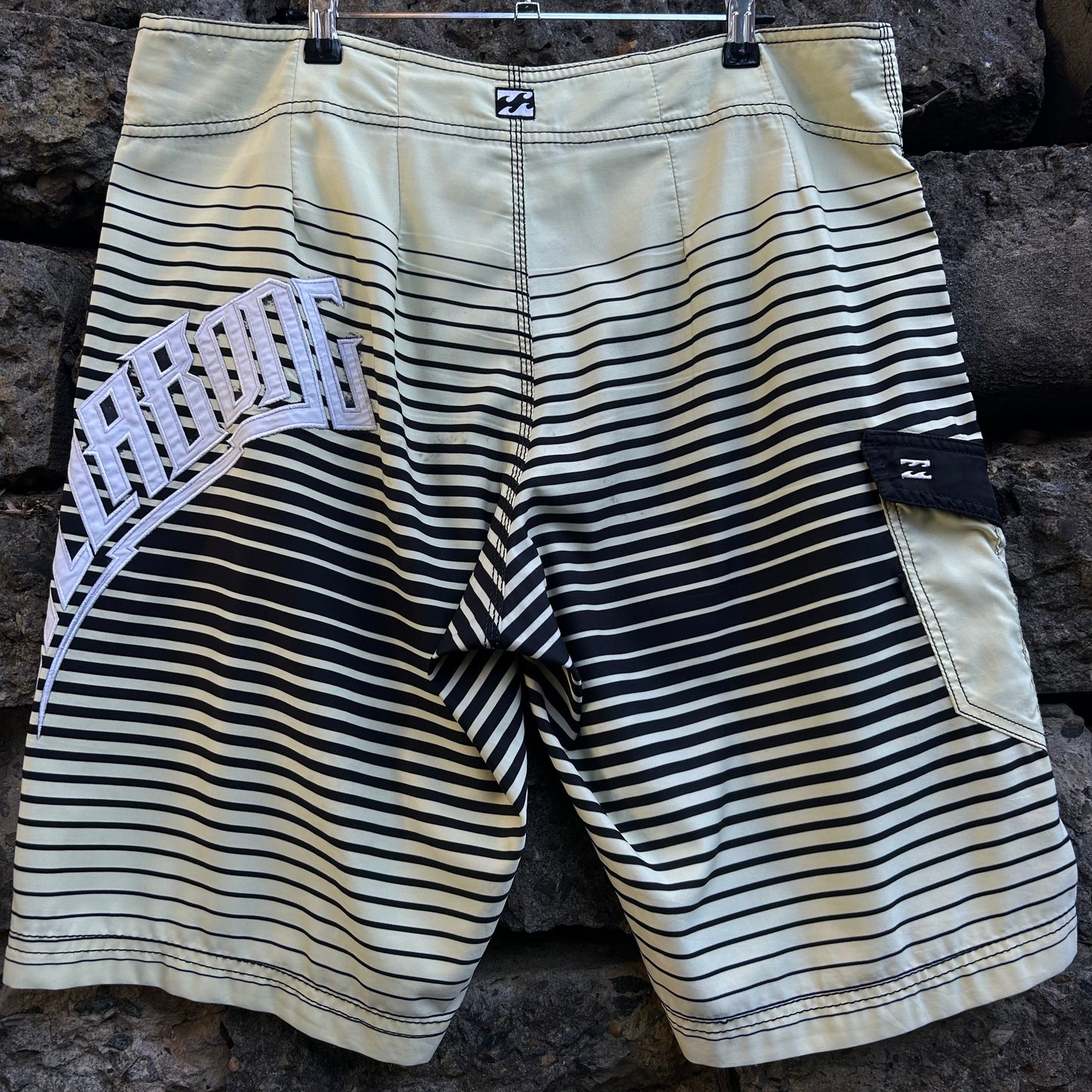 Y2K Brain Grubb Signature Billabong Boardshorts - Size 38