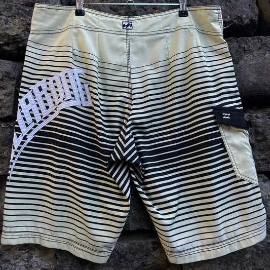 Y2K Brain Grubb Signature Billabong Boardshorts - Size 38