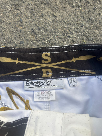 Y2K Billabong Shane Dorian Signature Boardshorts - Size 32