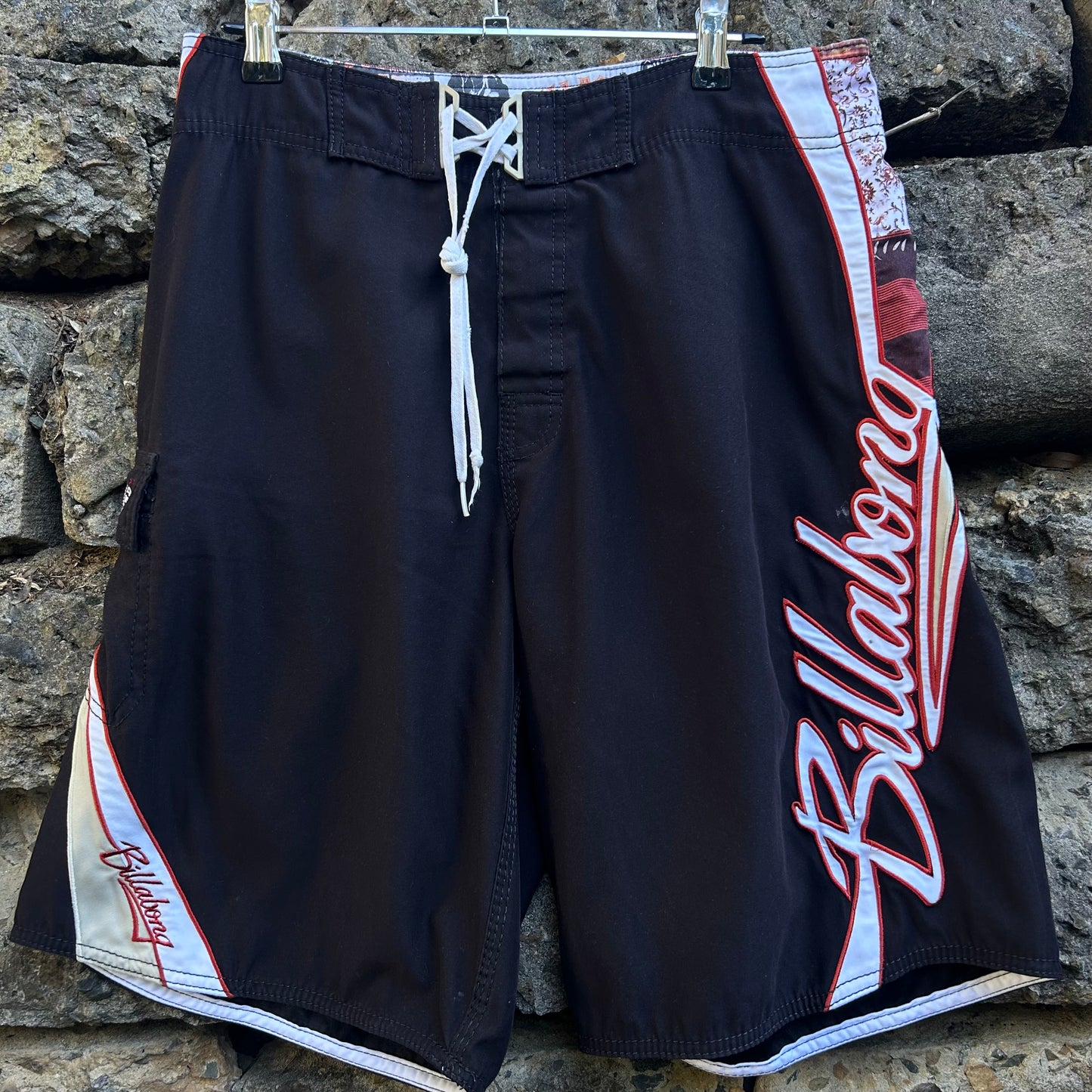 Y2K Mark Occhilupo Signature Billabong Boardshorts - Size 32