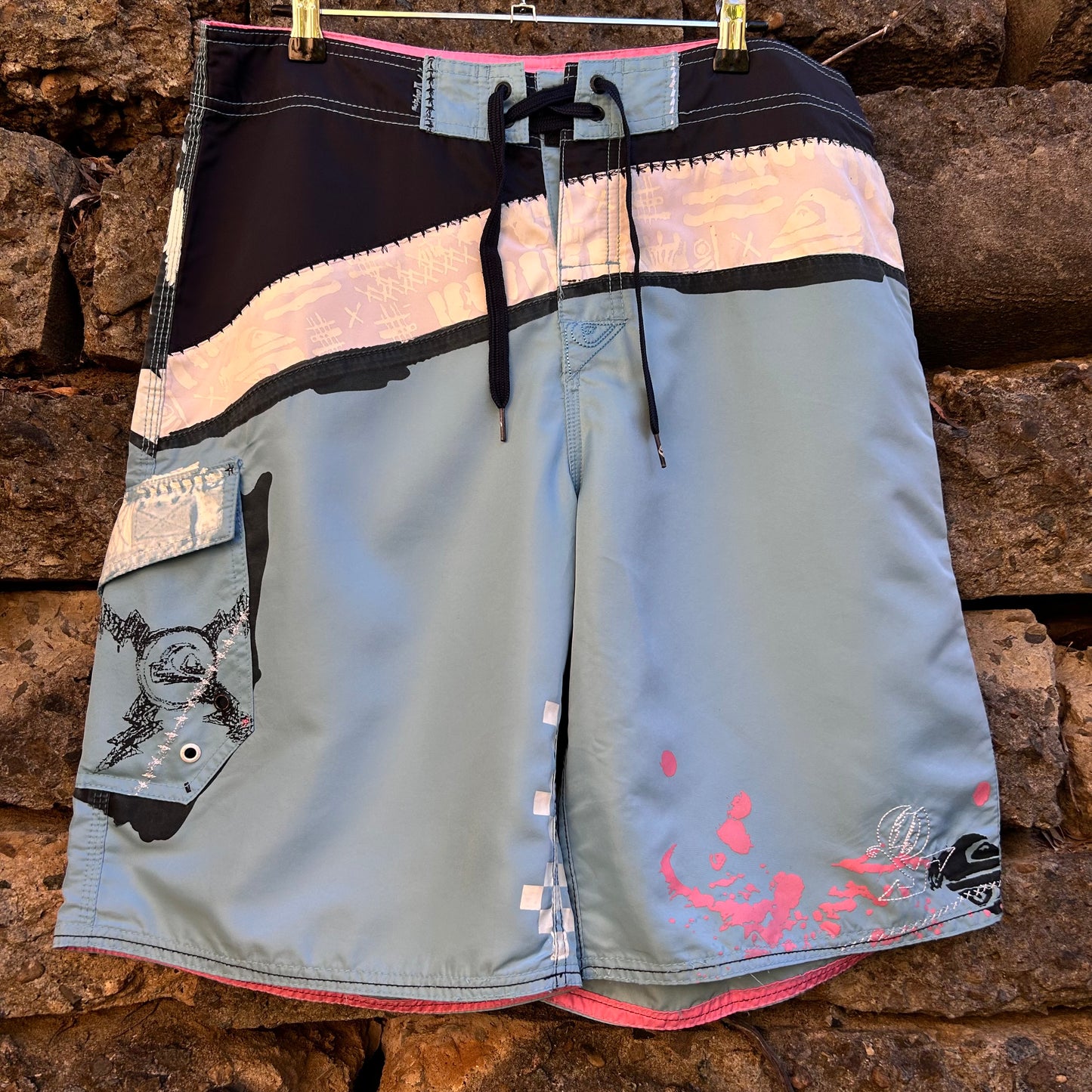 Y2K Quiksilver Boardshorts - Size 34