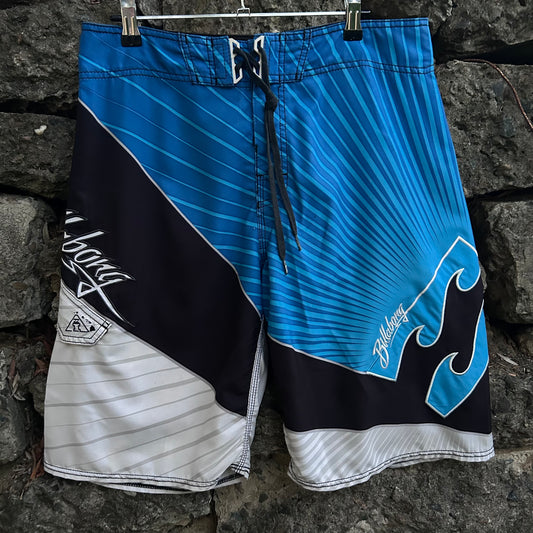 Y2K Andy Irons Signature Billabong Boardshorts - Size 32