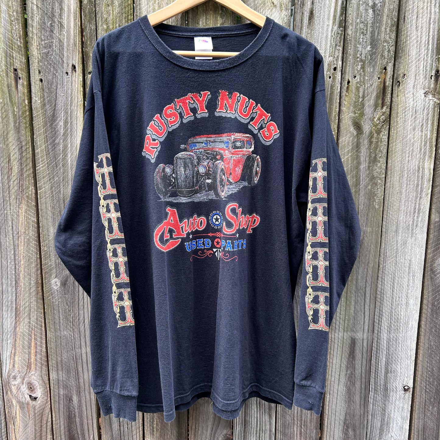 Rusty nuts long sleeve shirt