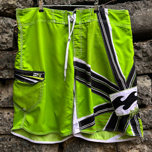 Y2K Andy Irons Signature Billabong Boardshorts - Size 38