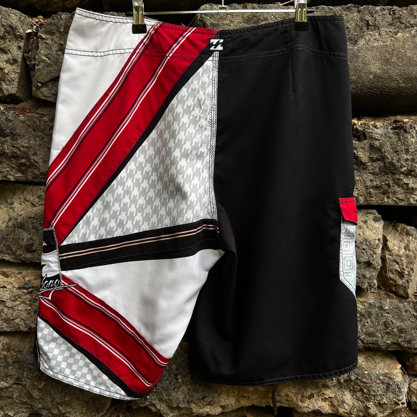 Y2K Andy Irons Signature Billabong Boardshorts - Size 34