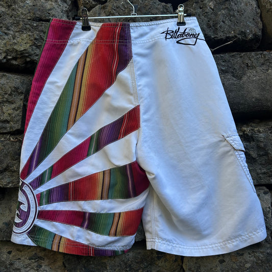 Y2K Andy Irons Style Billabong Boardshorts - Size 33