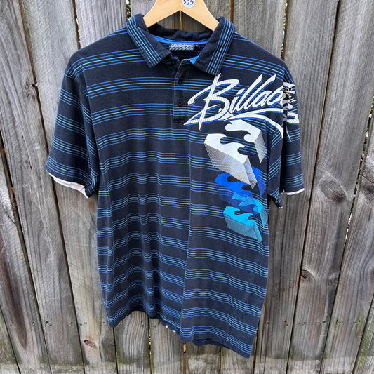 Y2K Billabong spellout polo