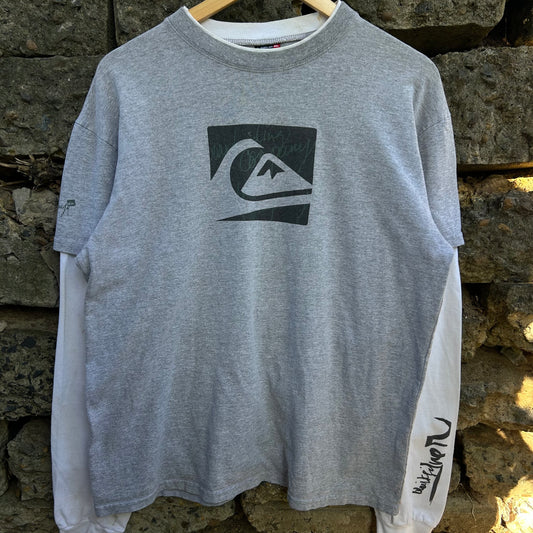 Y2K Quiksilver Layered Long Sleeve