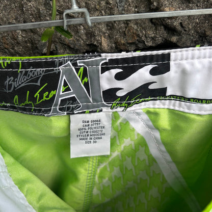 Y2K Andy Irons Signature Billabong Boardshorts - Size 30