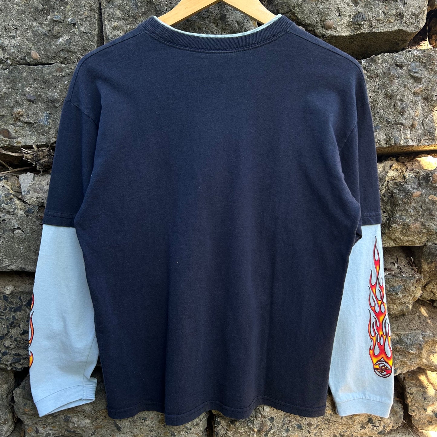 Y2K Quiksilver Layered Long Sleeve (rare)