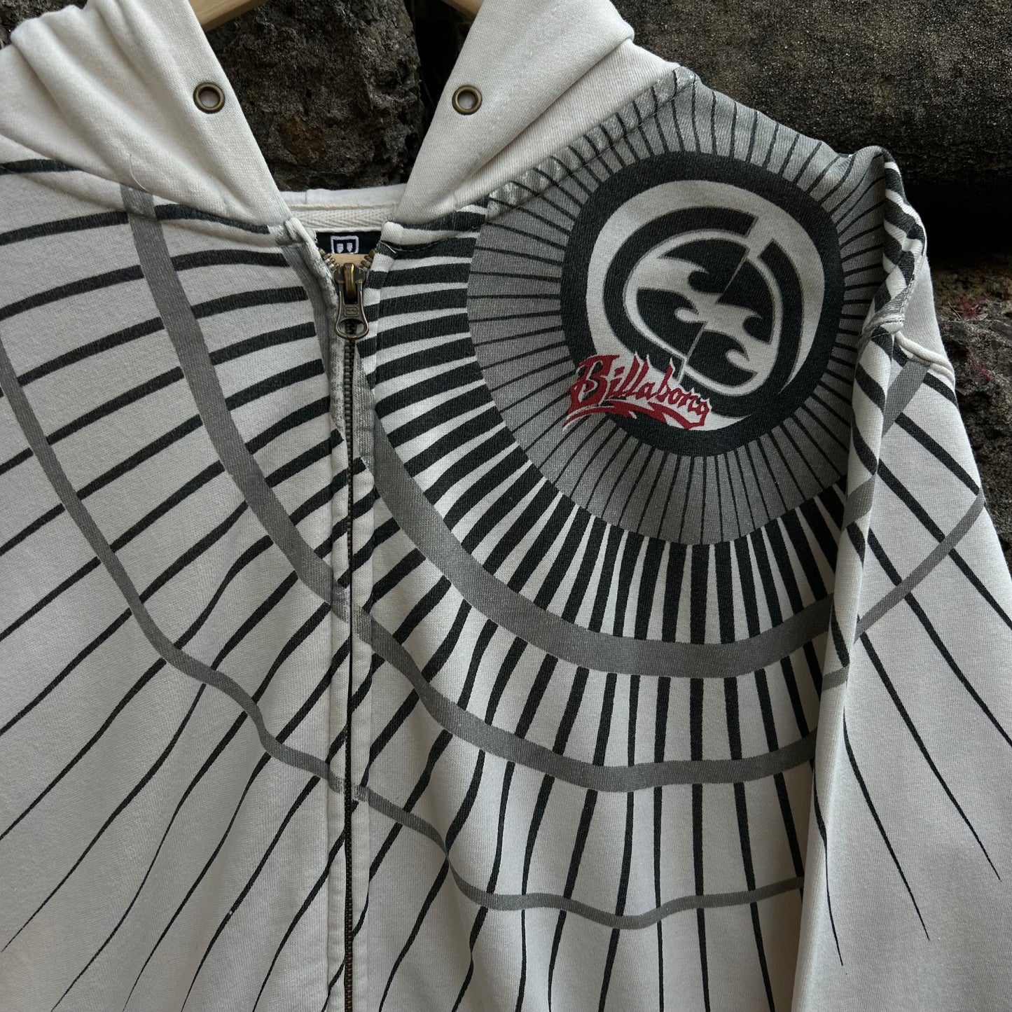 Y2K Billabong Zip up hoodie