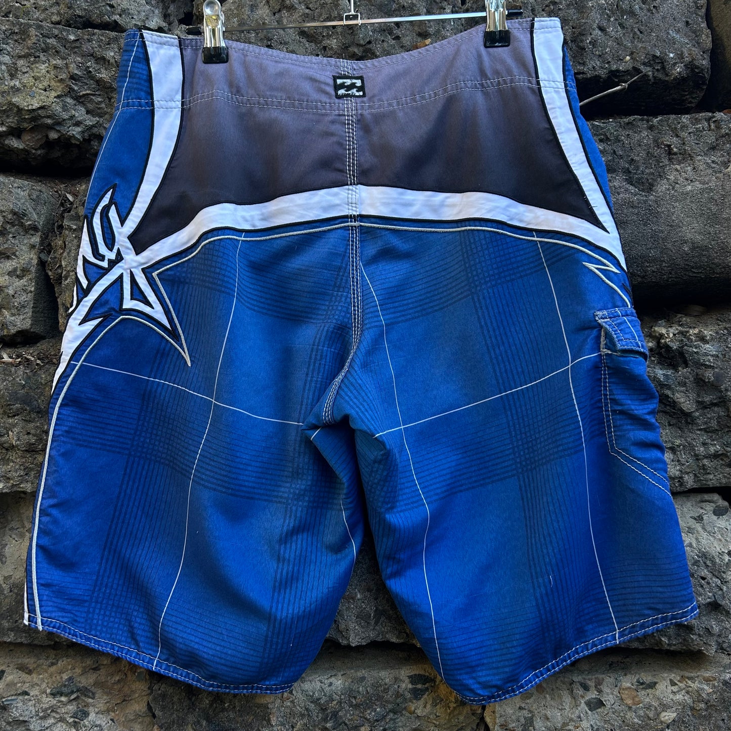 Y2K Mark Occhilupo Signature Billabong Boardshorts - Size 32
