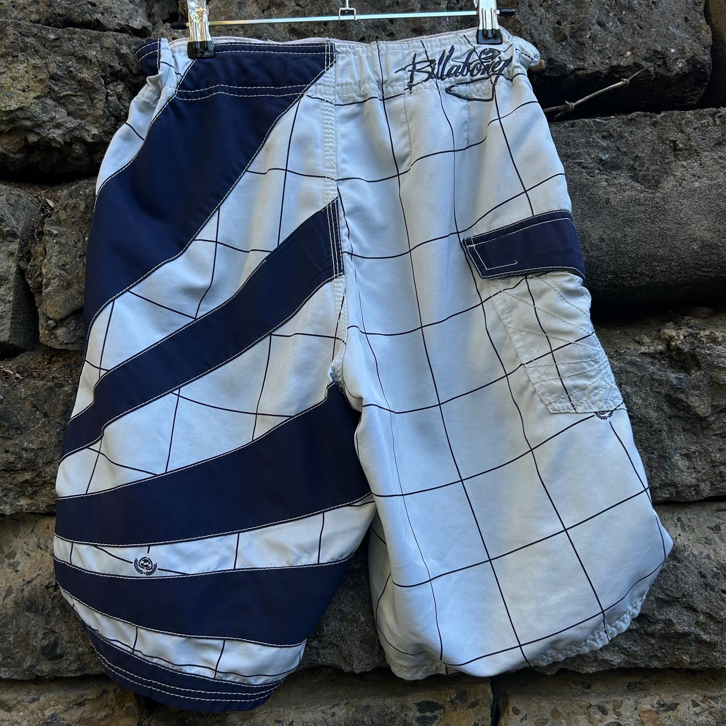 Y2K Andy Irons Signature Rising Sun Billabong Boardshorts - Size 30