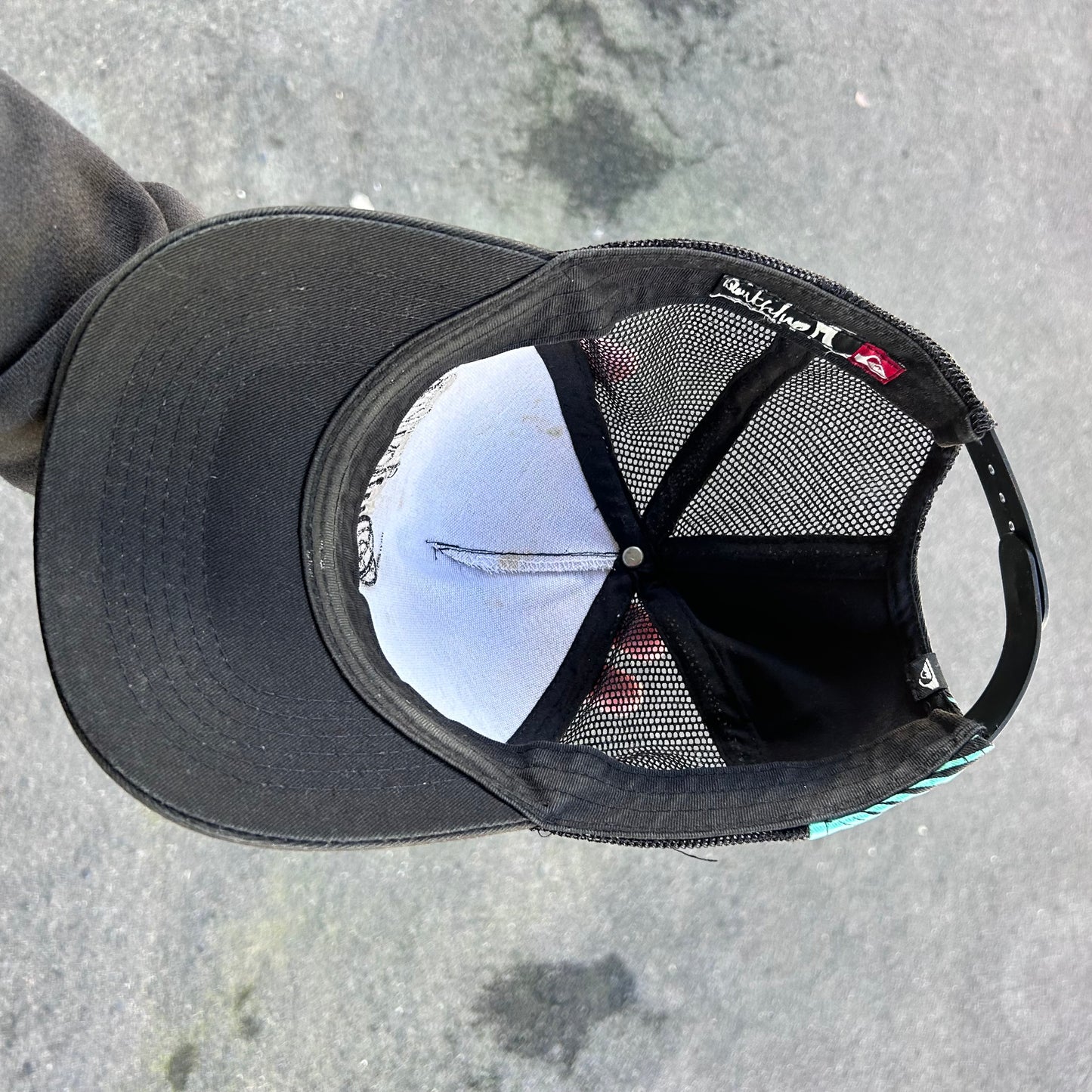 Y2K Quiksilver trucker cap