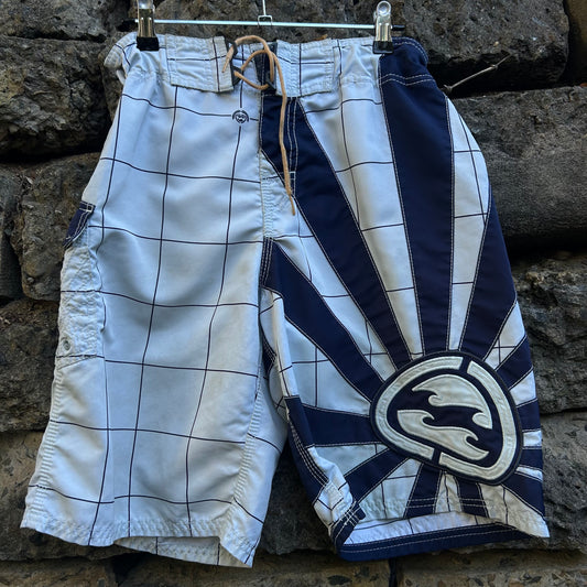 Blue and white billabong Y2K 