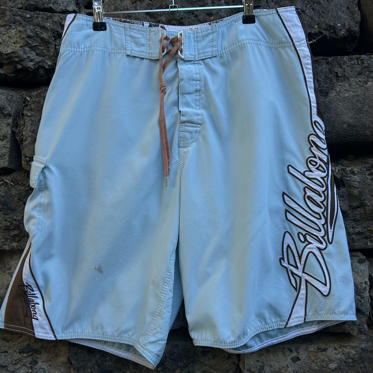 Y2K Mark Occhilupo Signature Billabong Boardshorts - Size 34