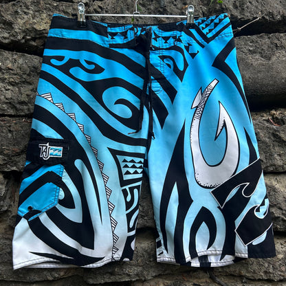 Y2K Taj Burrow Signature Billabong Boardshorts - Size 34
