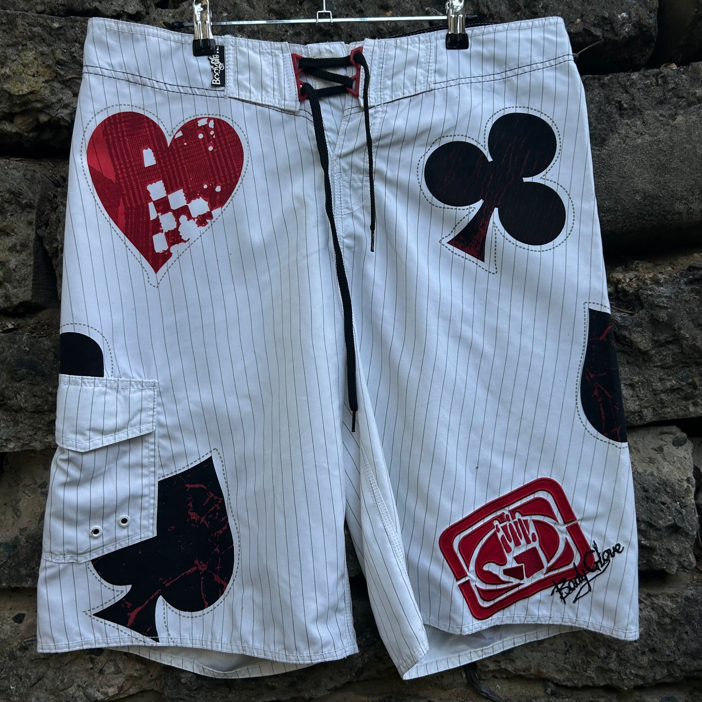 Y2K Body Glove Boardshorts - Size 34