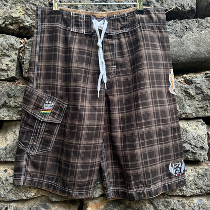 Y2K Spellout Billabong Boardshorts - Size 32