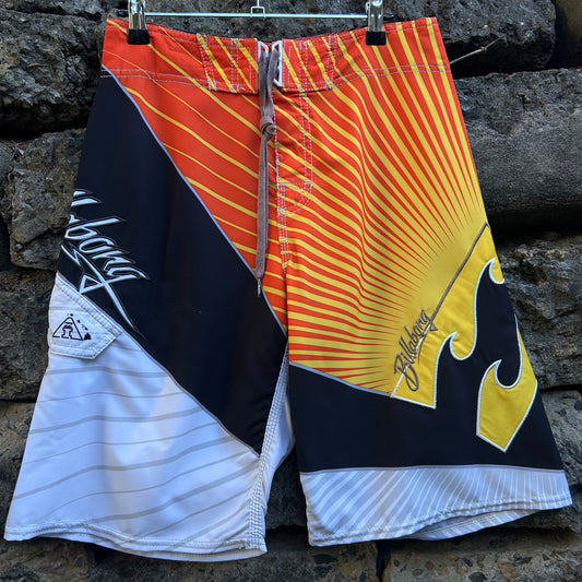Orange, white and black Y2K billabong 