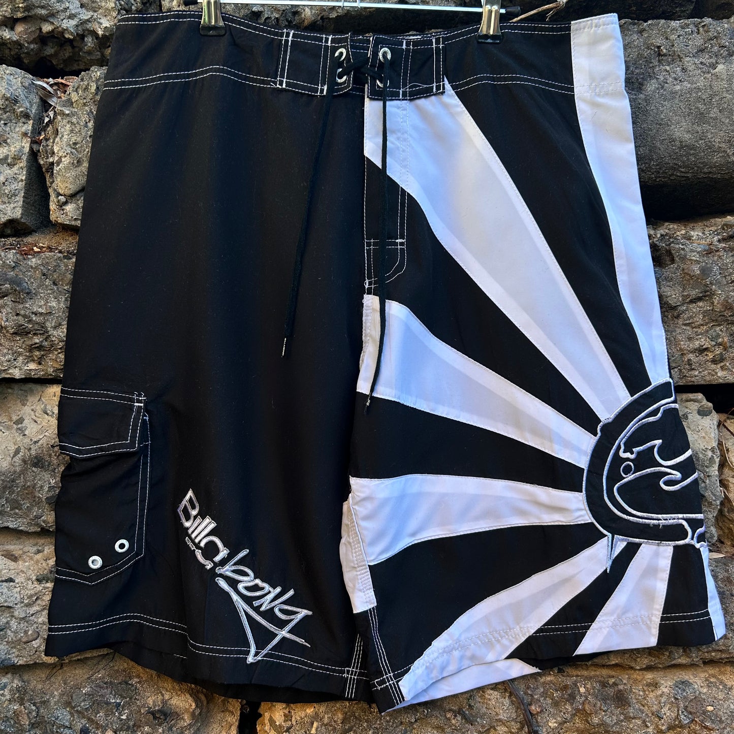 Vintage Andy Irons Style Billabong Boardshorts W36’