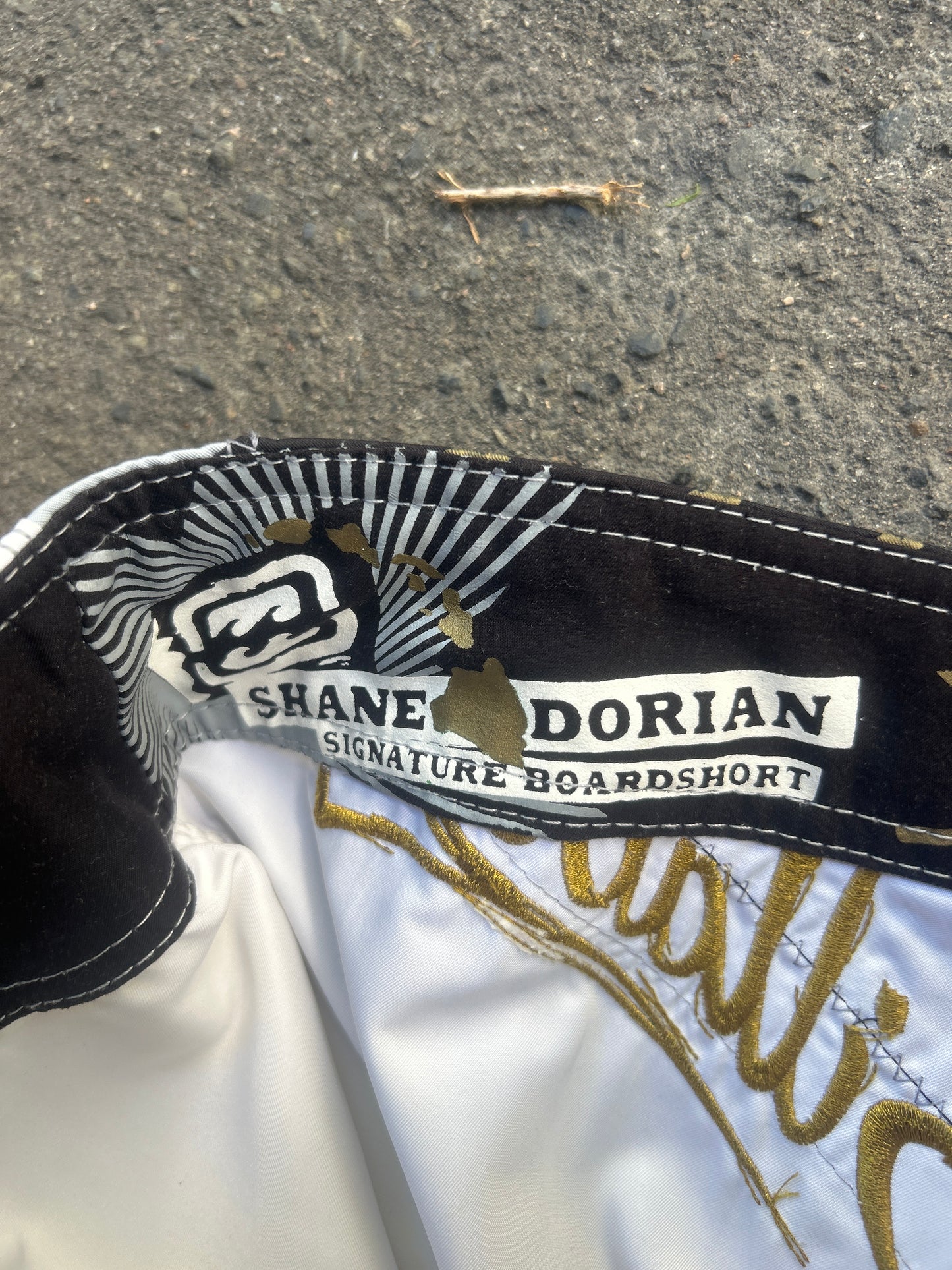 Y2K Billabong Shane Dorian Signature Boardshorts - Size 32