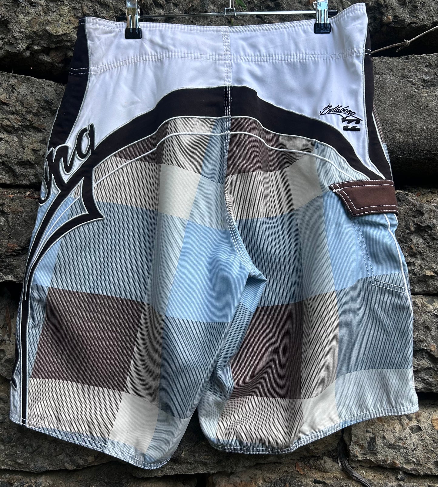 Y2K Mark Occhilupo Signature Billabong Boardshorts - Size 33