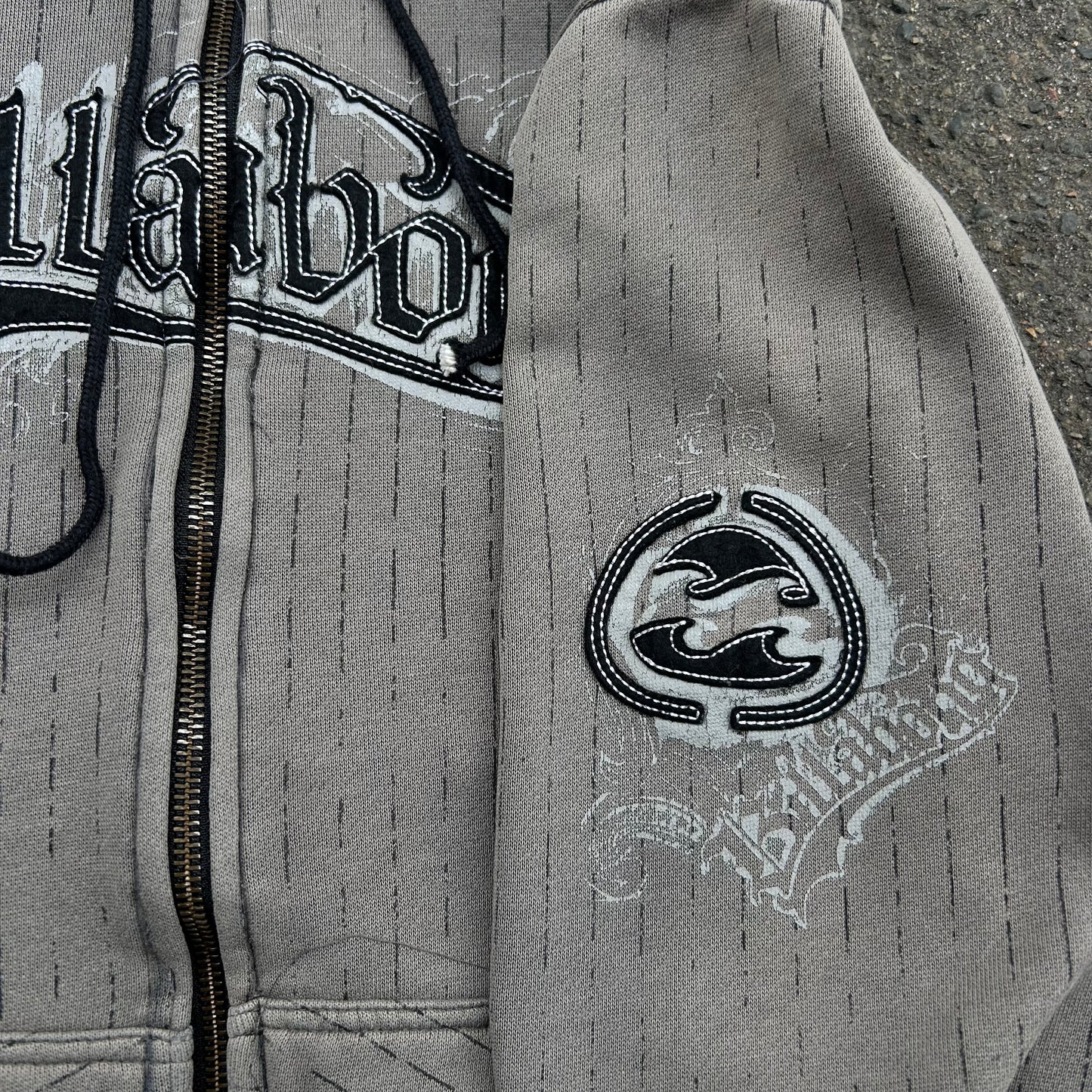 Vintage Y2K Billabong Zip up hoodie