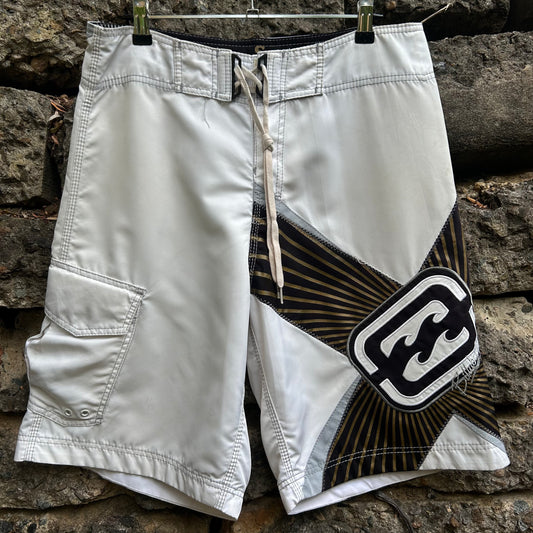 Y2K Billabong Shane Dorian Signature Boardshorts - Size 32