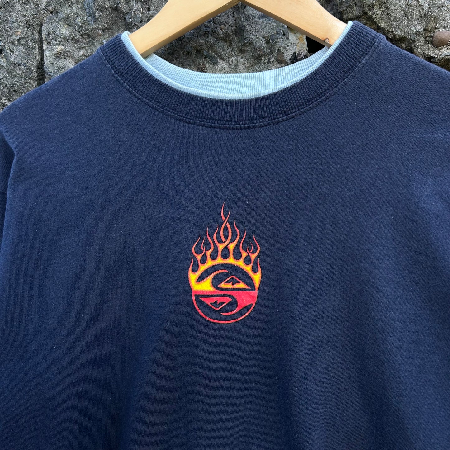 Y2K Quiksilver Layered Long Sleeve (rare)