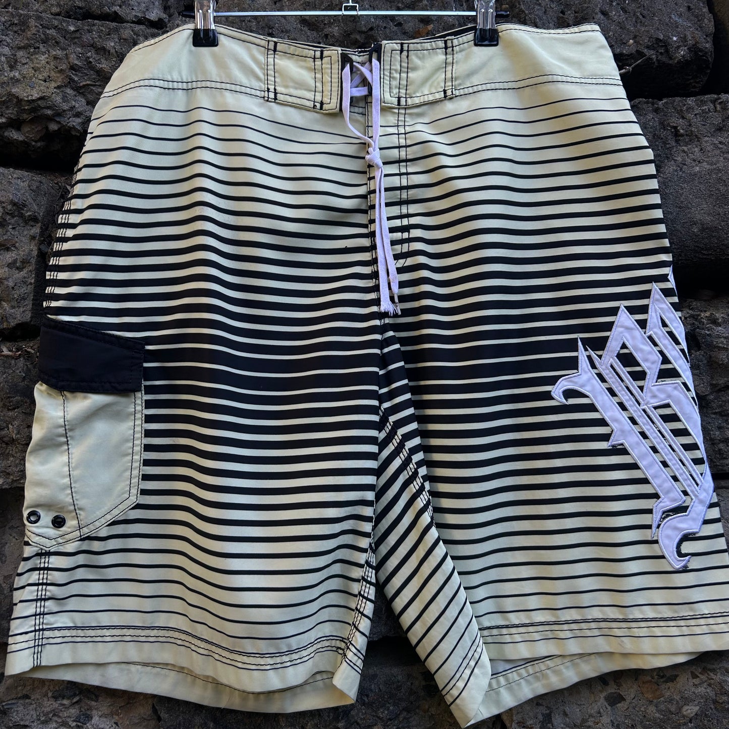 Y2K Brain Grubb Signature Billabong Boardshorts - Size 38