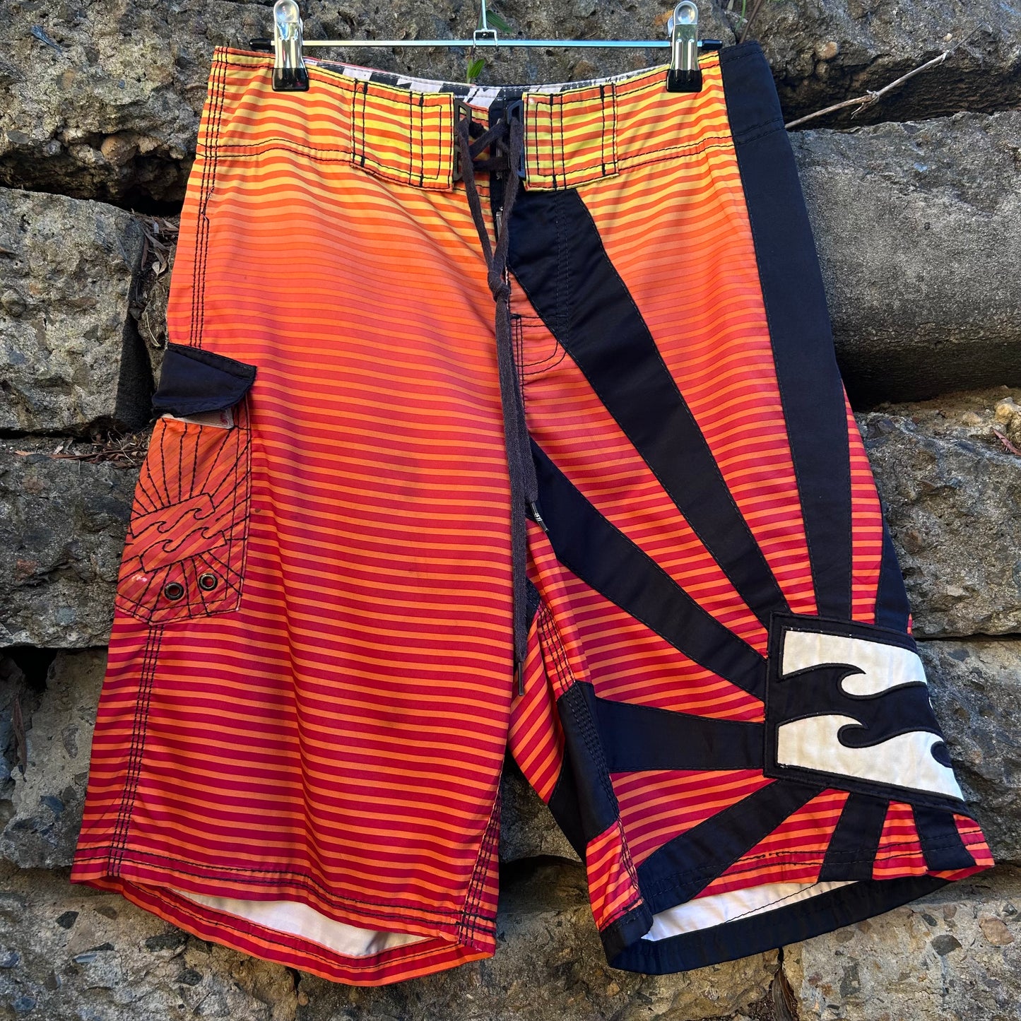 Y2K Andy Irons Style Billabong Boardshorts - Size 28