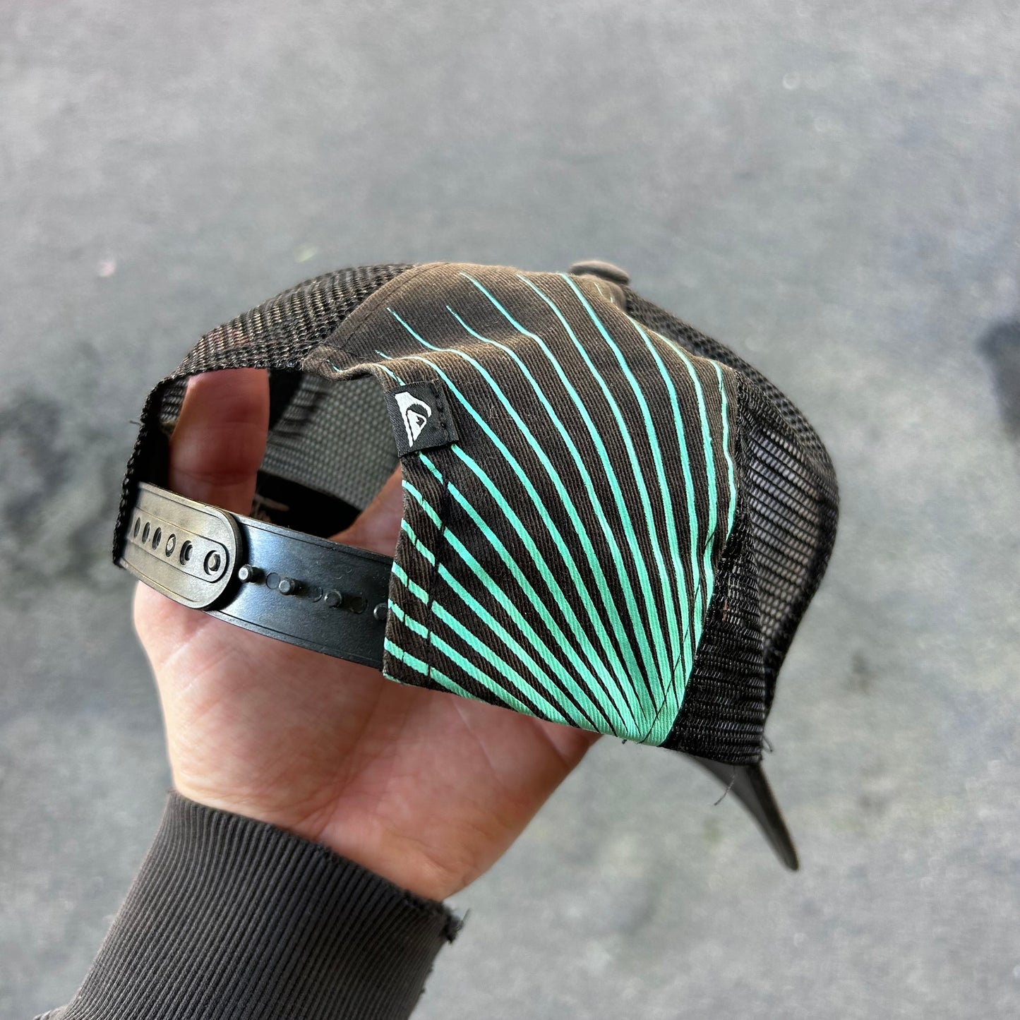 Y2K Quiksilver trucker cap