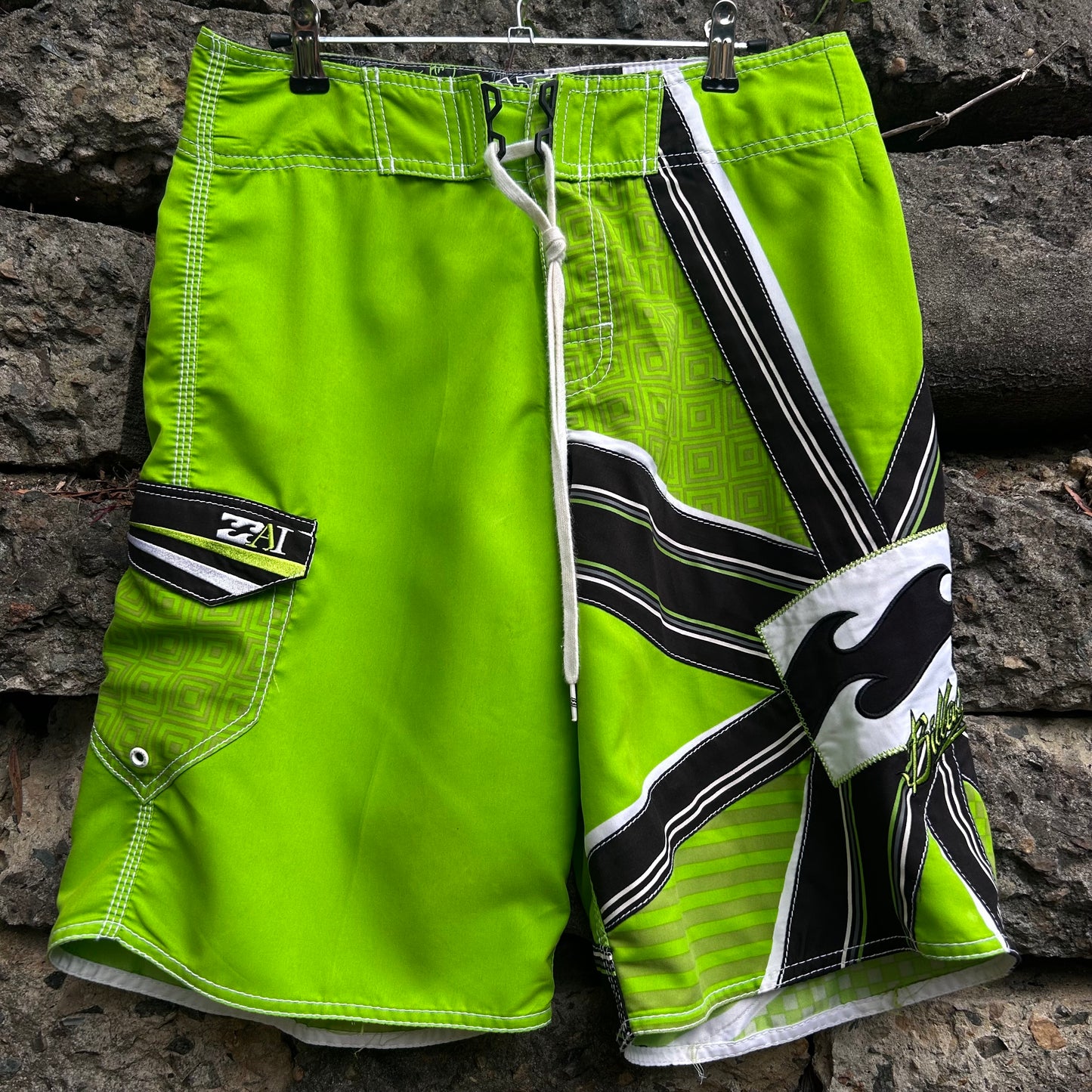 Y2K Andy Irons Signature Billabong Boardshorts - Size 30