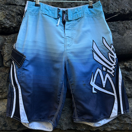 Blue and white Y2K with billabong spellout 