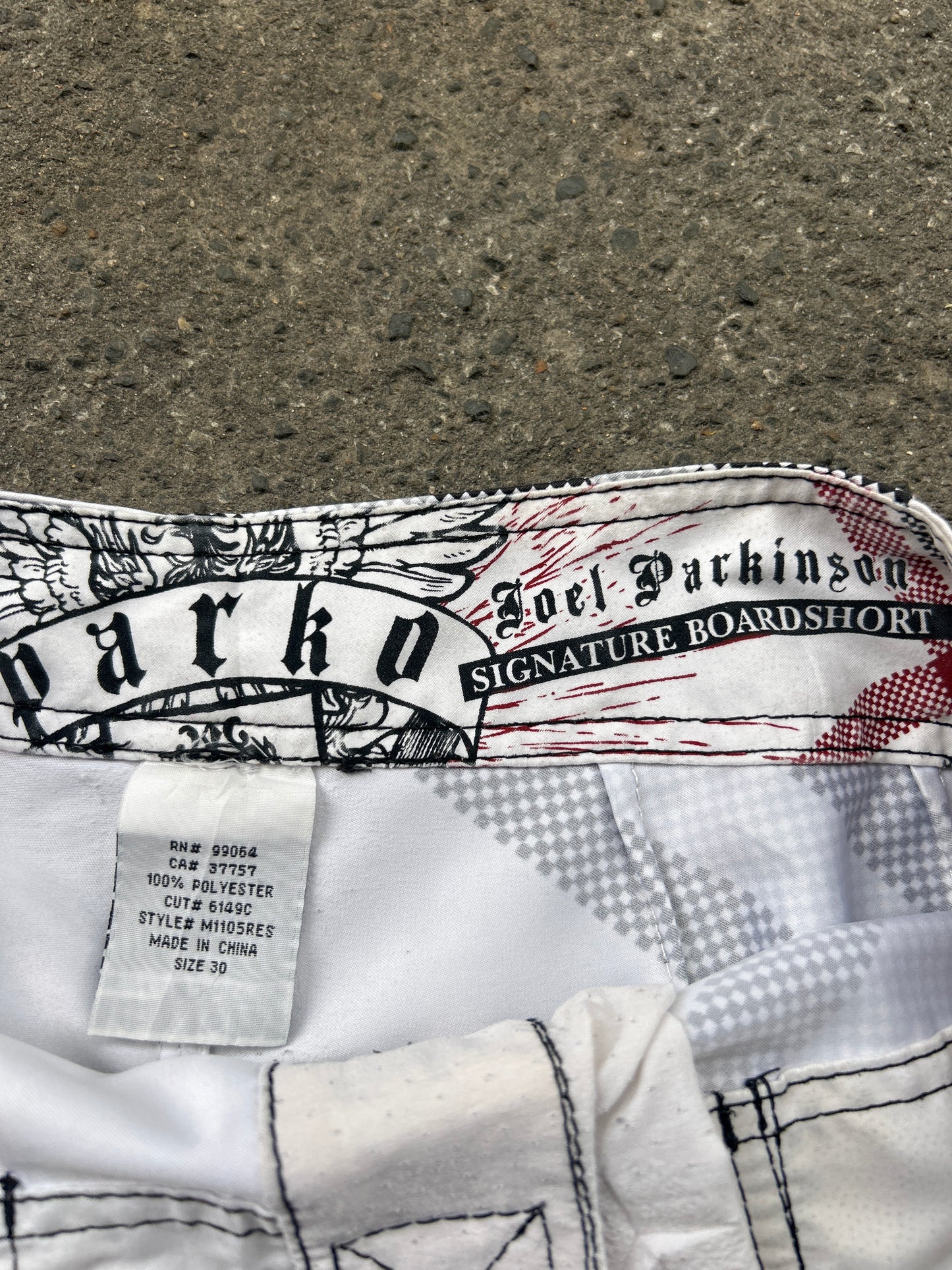 Y2K Joel Parkinson Signature Billabong Boardshorts - Size 30