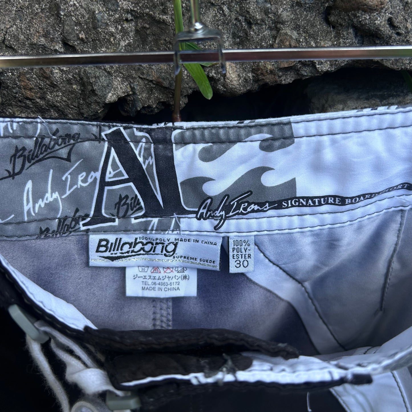 Y2K Andy Irons Signature Billabong Boardshorts - Size 30