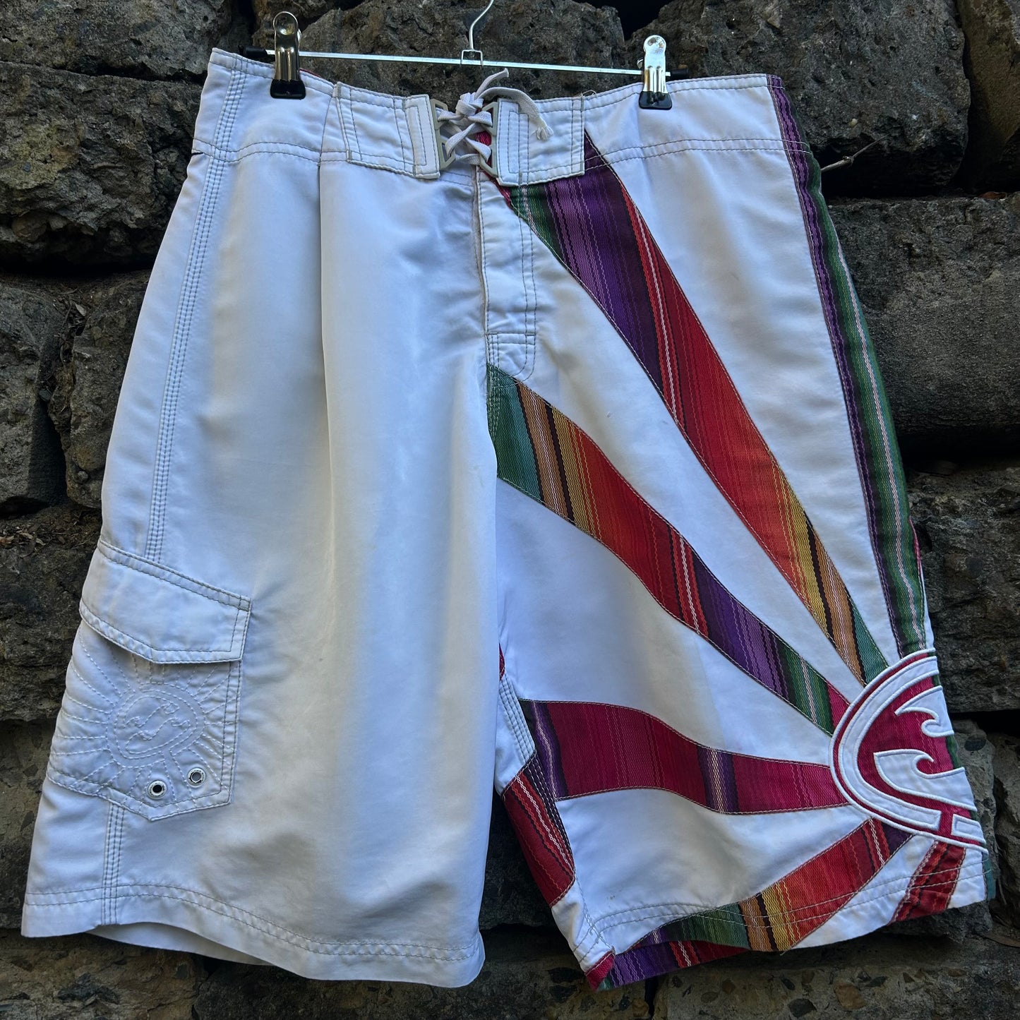 Y2K Andy Irons Style Billabong Boardshorts - Size 33